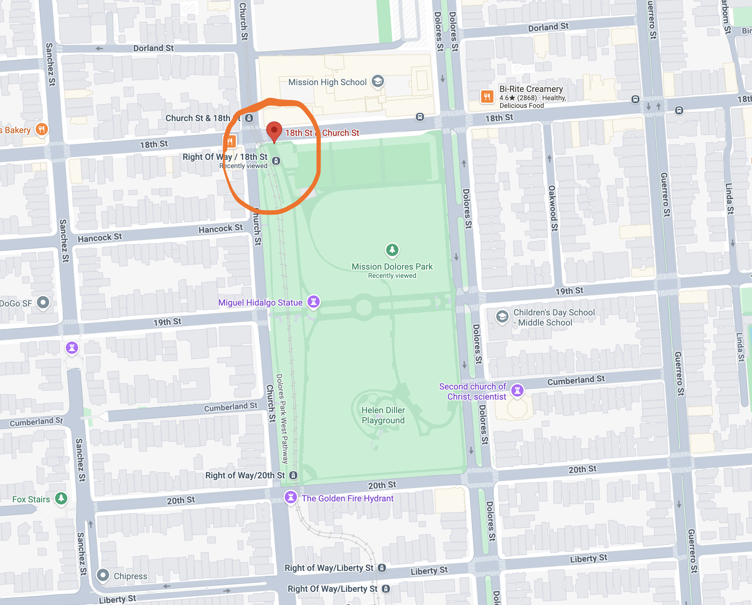 Meetup Location