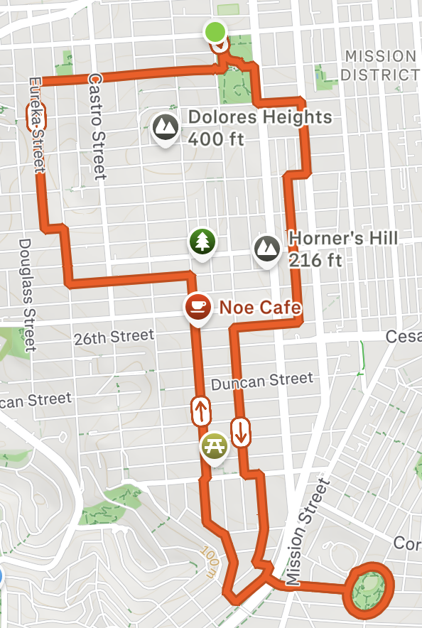 6 Mile Route