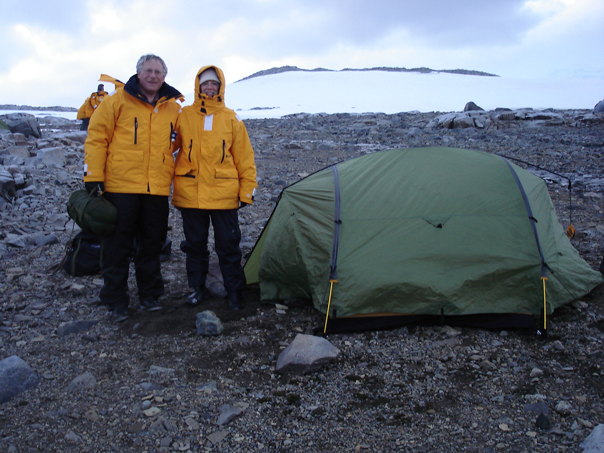 10 CAMPING OUT ON ANTARCTICA