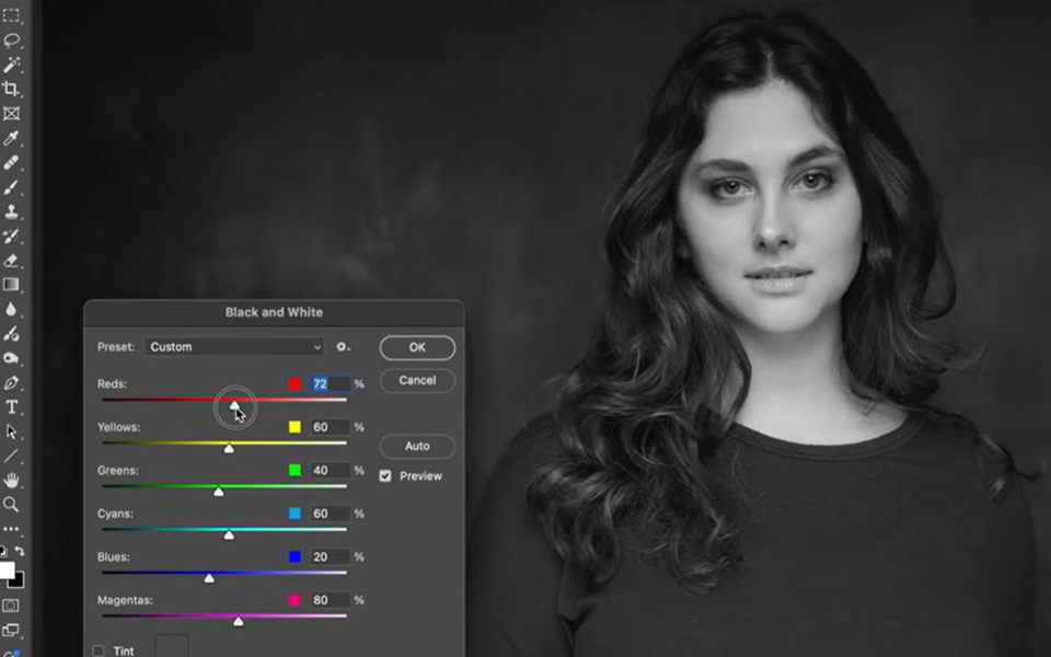 DB_filters on bw in skintones