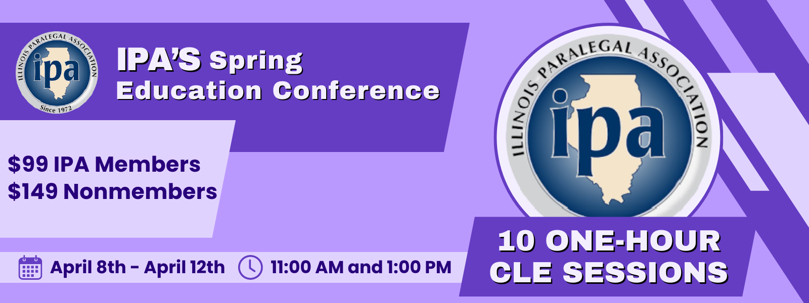 Ipa Conference IPA's 2024 Spring Education Conference - Calendar - Illinois Paralegal ...