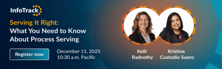 InfoTrack December 11 webinar