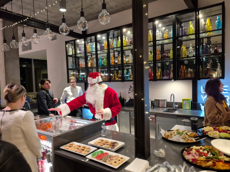 IPA's Holiday Social buffet