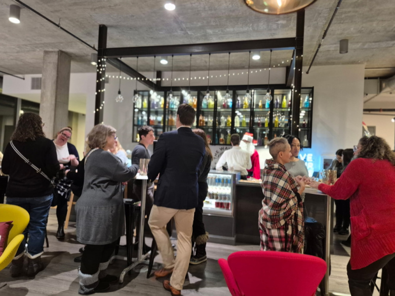 IPA's Holiday Social buffet