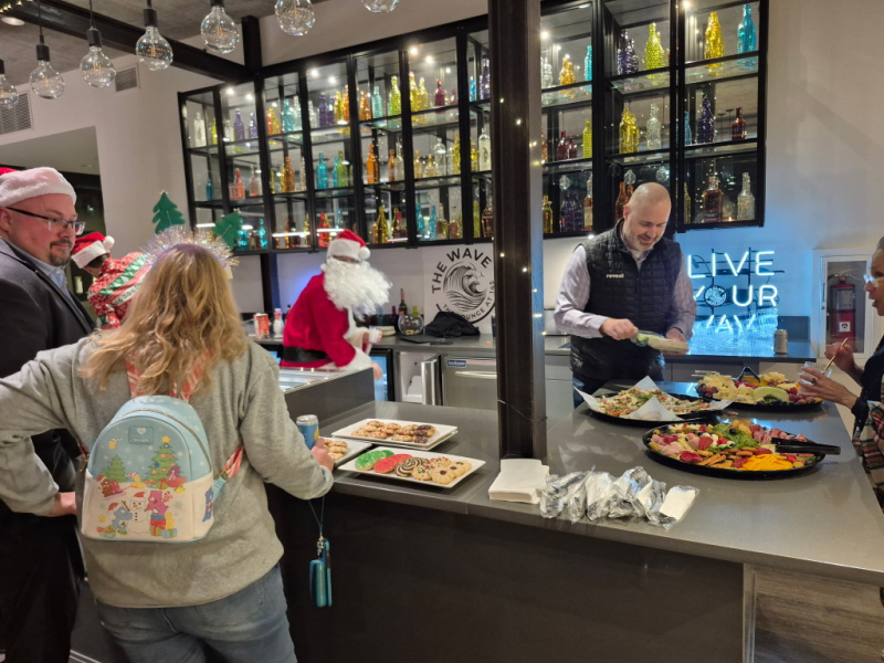 IPA's Holiday Social buffet