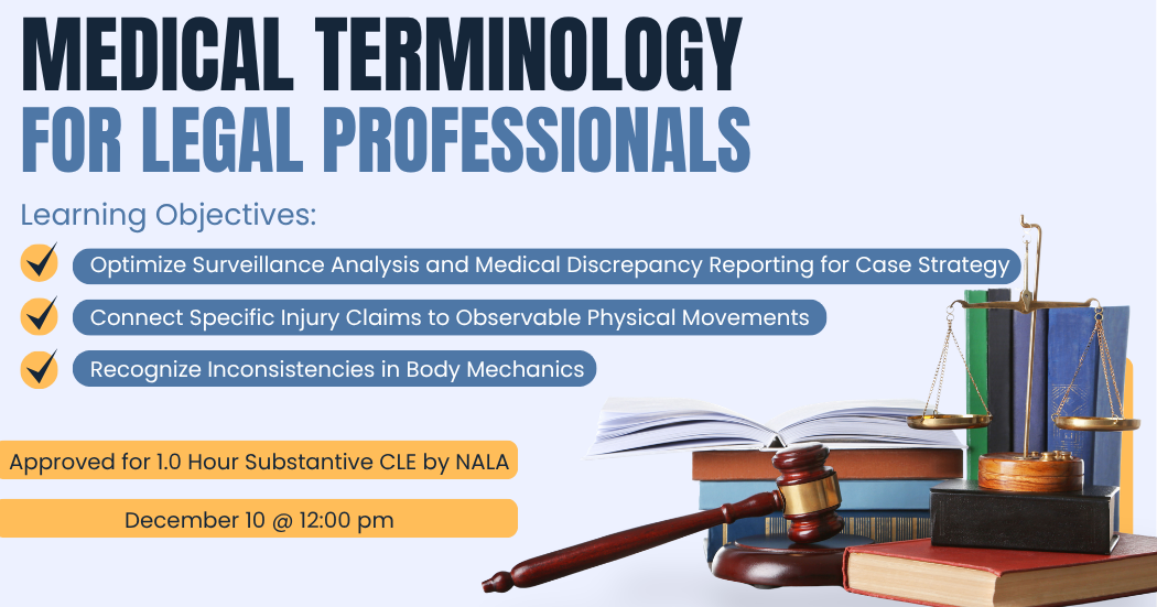 Medical Terminology for Legal Professionals