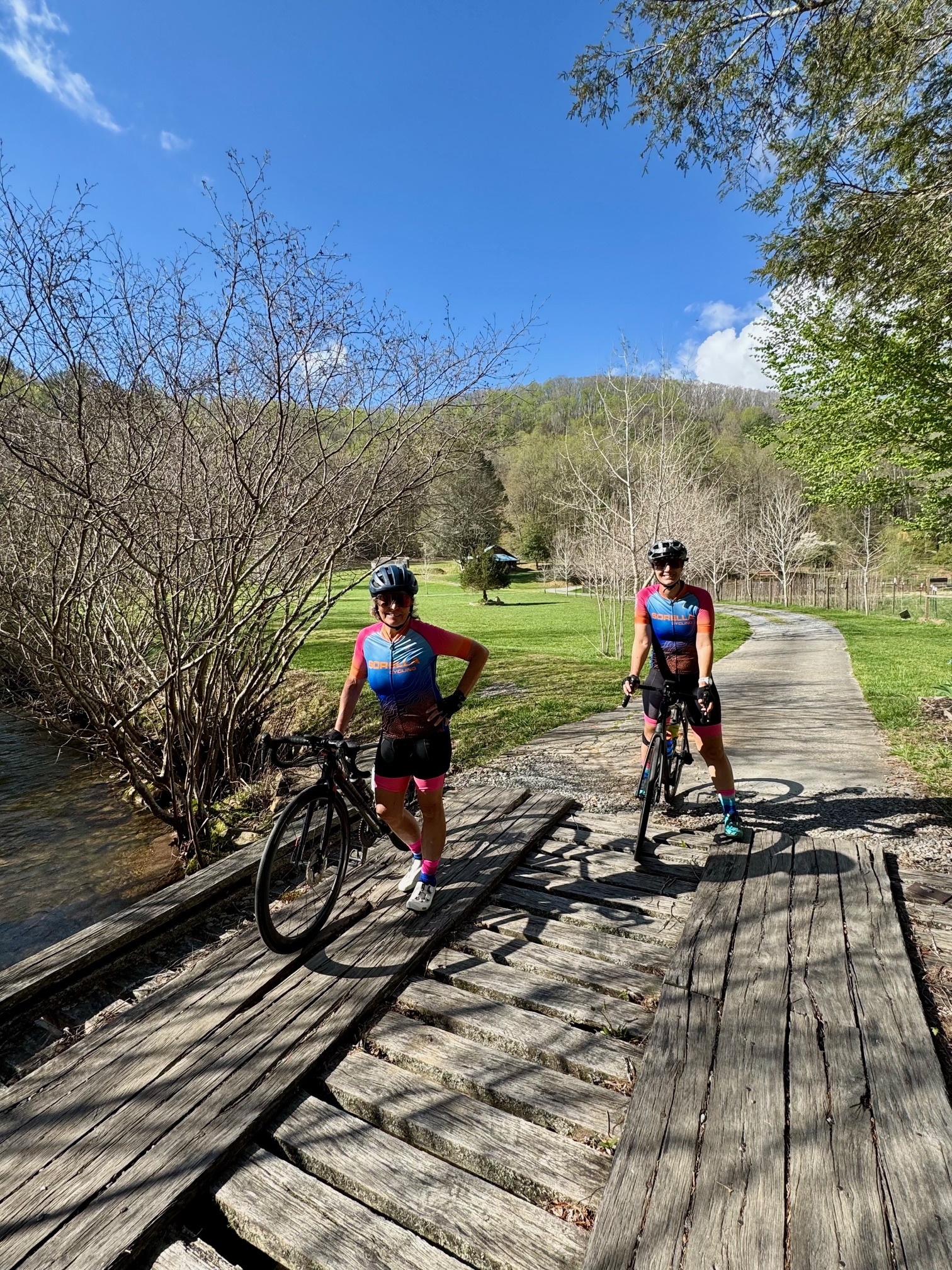 A ride around the Blue Ridge Mountains at Race Camp