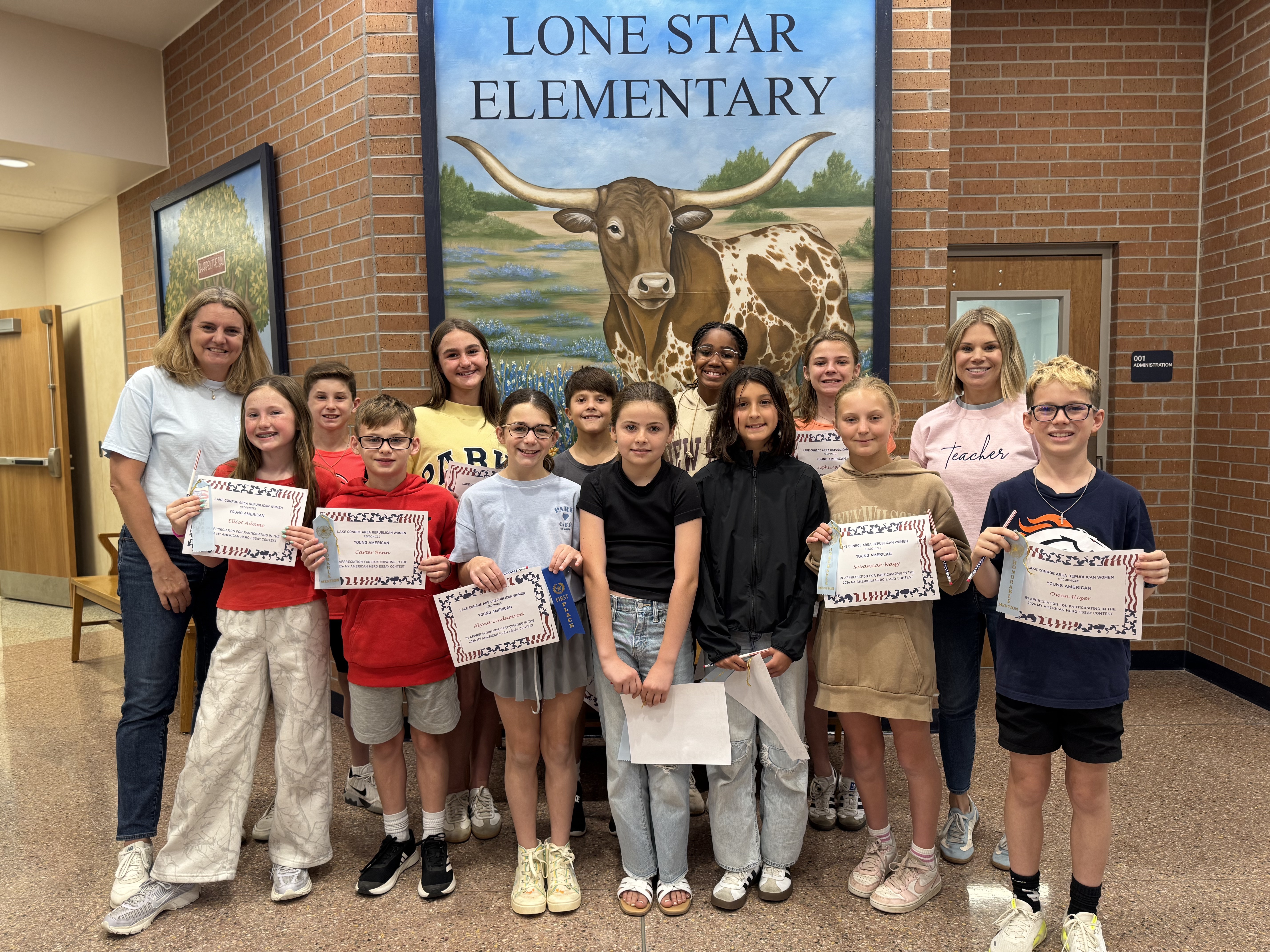 Lone Star MAH winners 2026