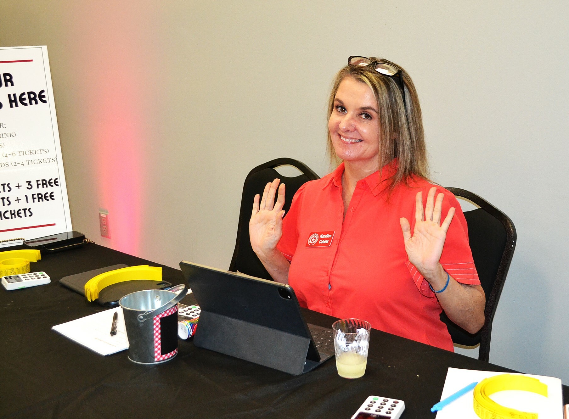 Kandice at 2025 fundraiser