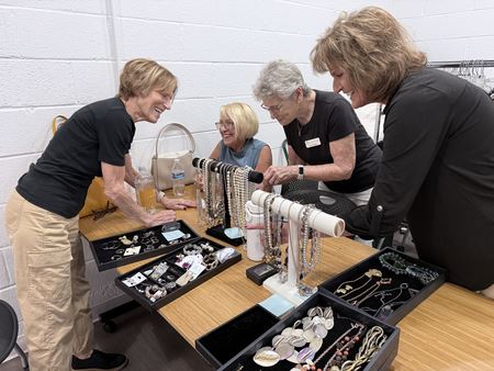 volunteers at Dress for Success July 2026