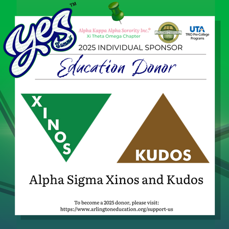 Alpha Sigma Xinos and Kudos Jade Dixon 