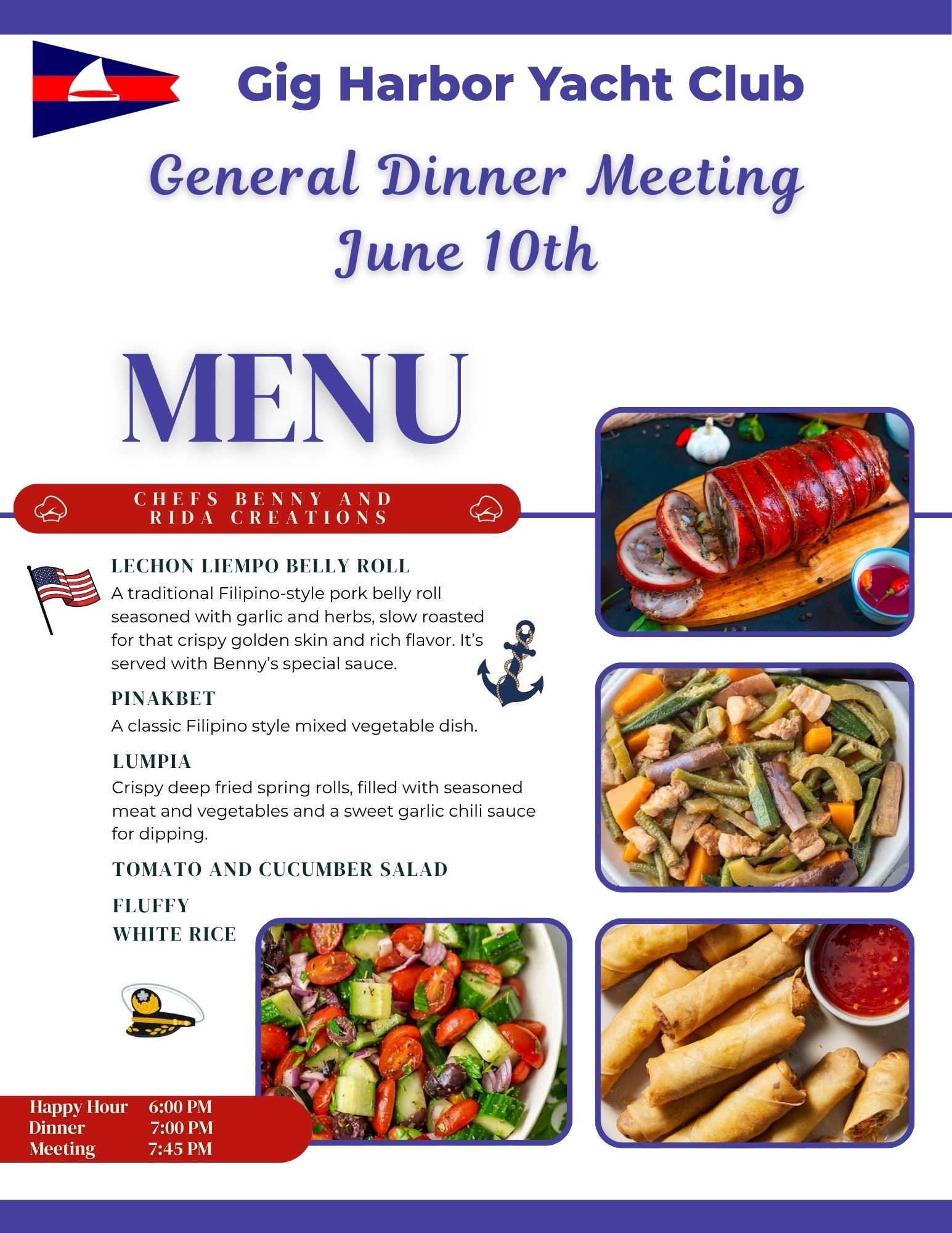 Dinner Meeting 6’26