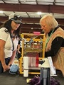 Pima Co Fair weaving demo