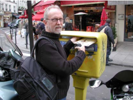 George Wittenberg Mailing Postcards