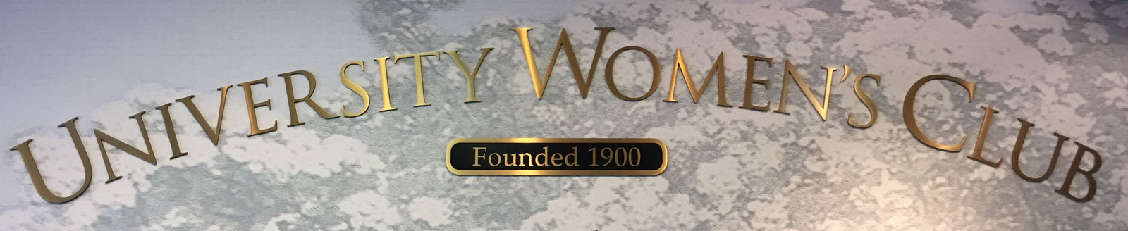 University Women's Club - Founded 1900