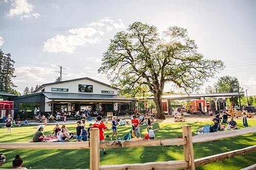Oak Tree Station in Camas