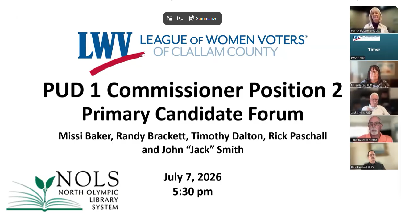 Clallam PUD No. 1 Commissioner Position 2