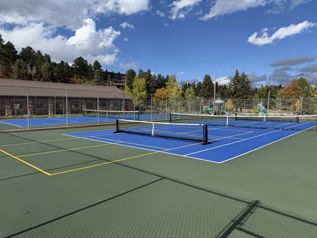 New Tennis and Pickleball Court Surface