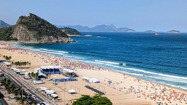 Beach at Rio