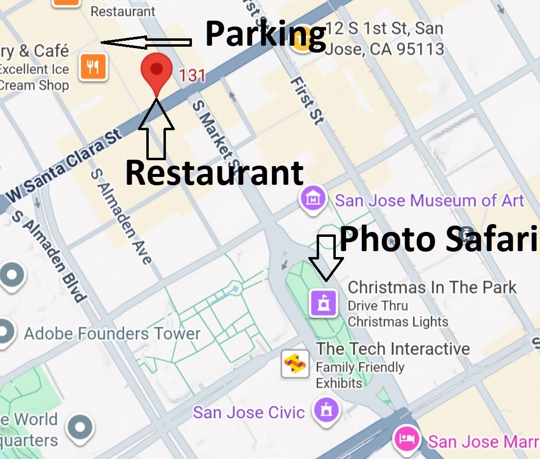 Map La Victoria Taqueria