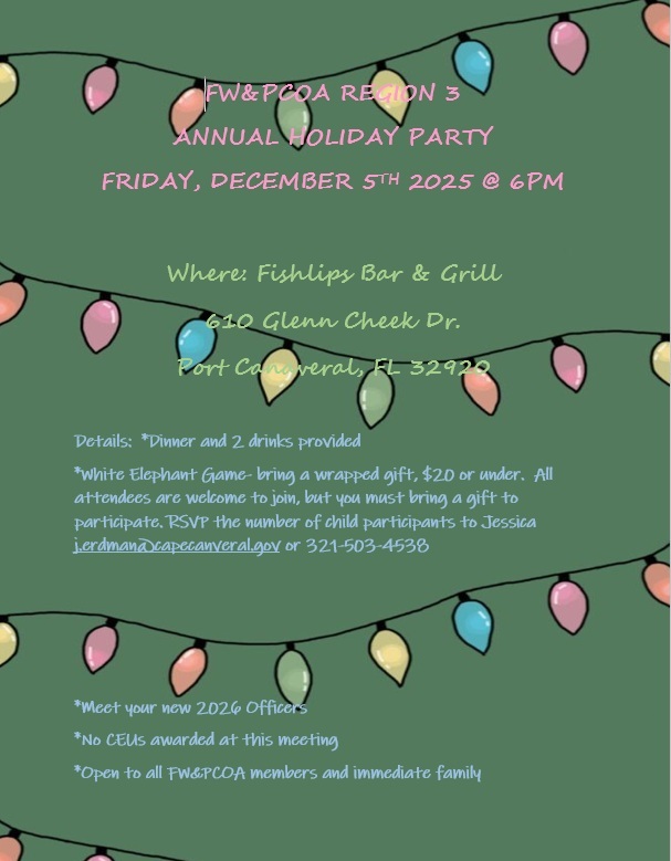 Region 03 Christmas Party Flyer 2025