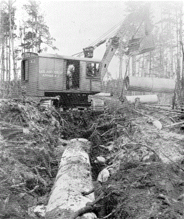 Construction of 36-inch Water Main, 1930