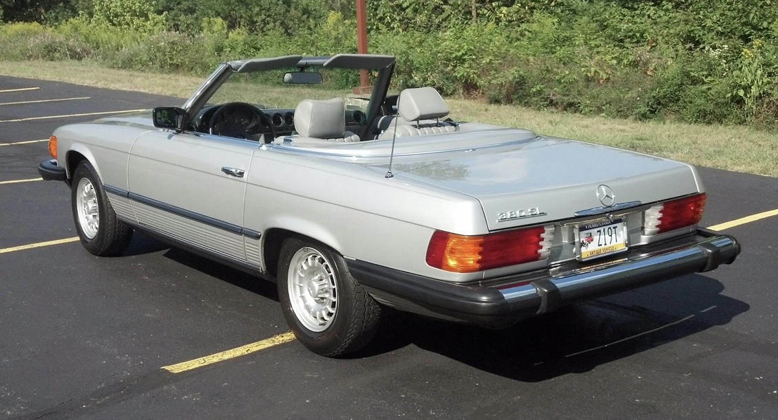 Rick’s 1983 380 SL Detail