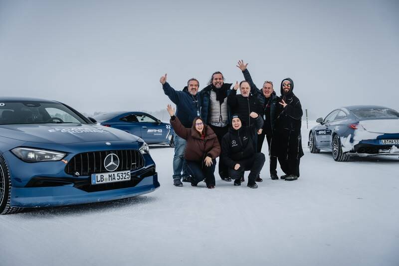 AMG Experience on Ice group