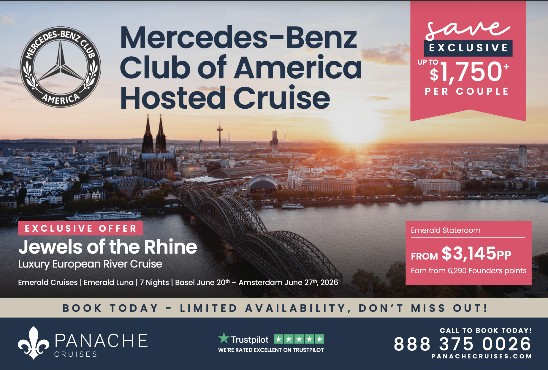MBCA hosted luxury European Cruise
