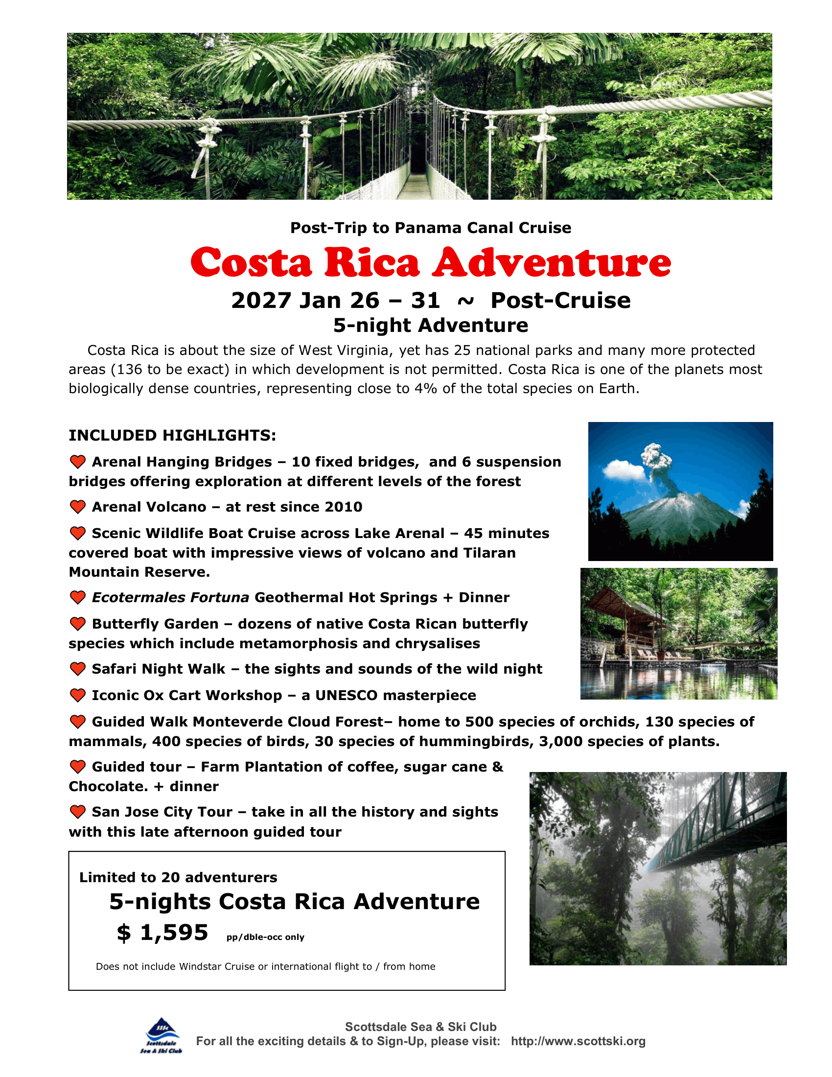 2027 Costa Rica Extension