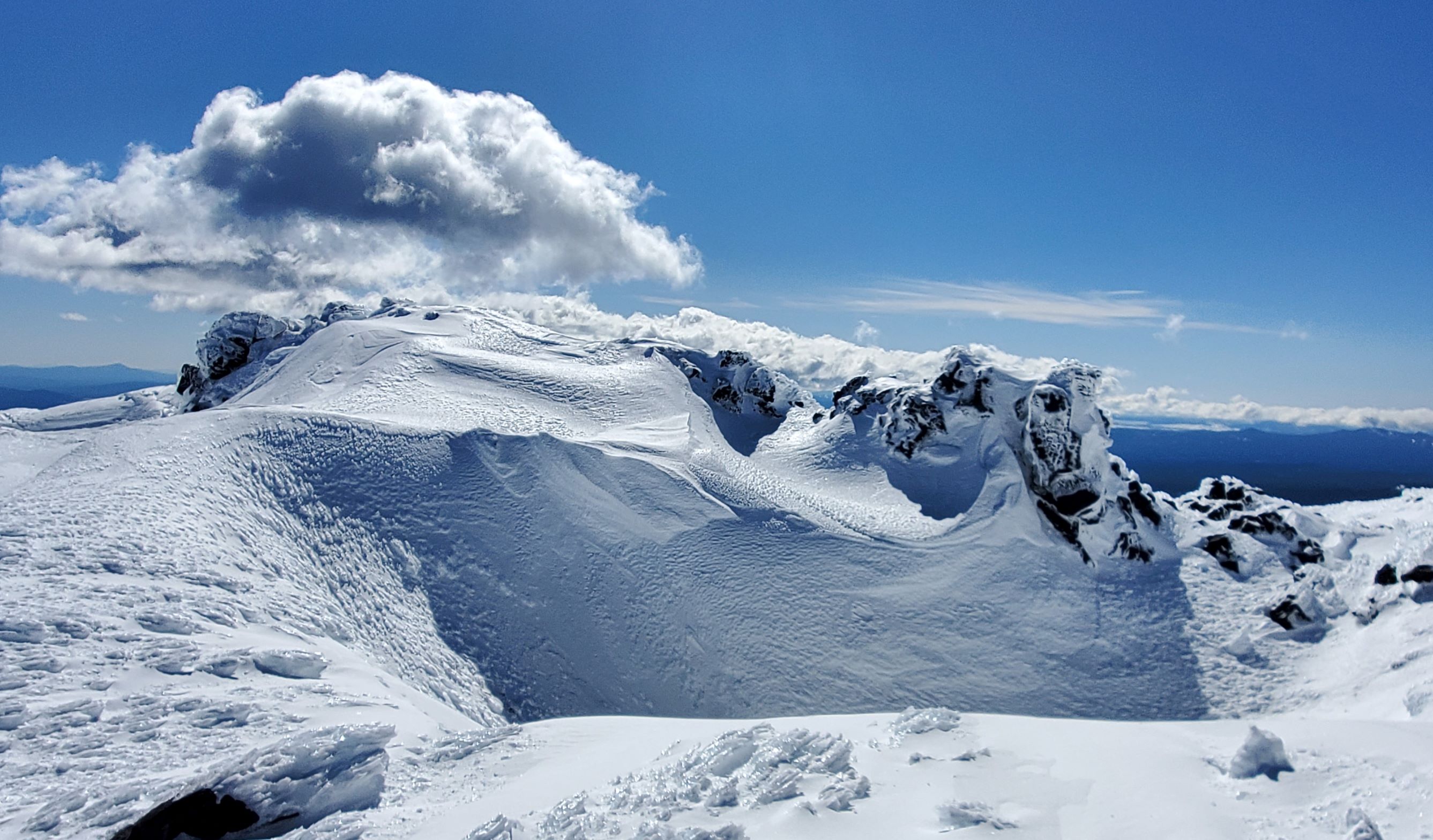 resized Skiing Mountain Top Scenery