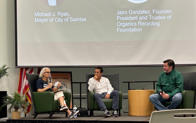 Panel discussion after recycling film 2-21-26