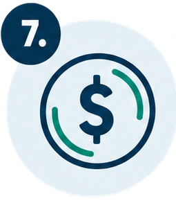 7-dollar circle icon