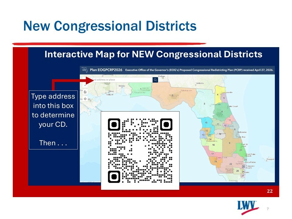 2026 Congressional district map