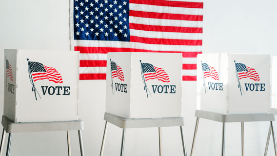 Voting booths