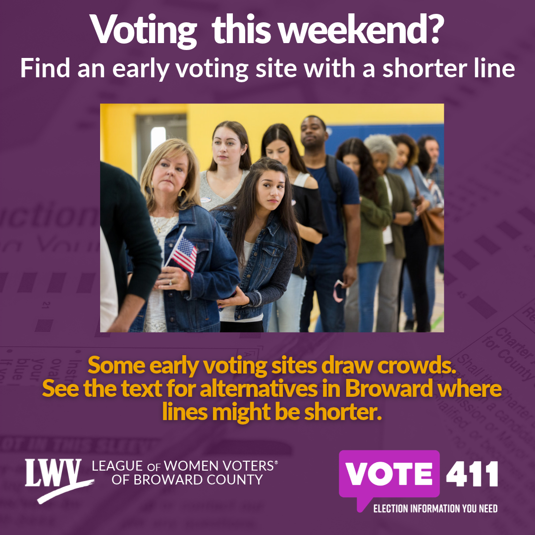 Early voting alternatives