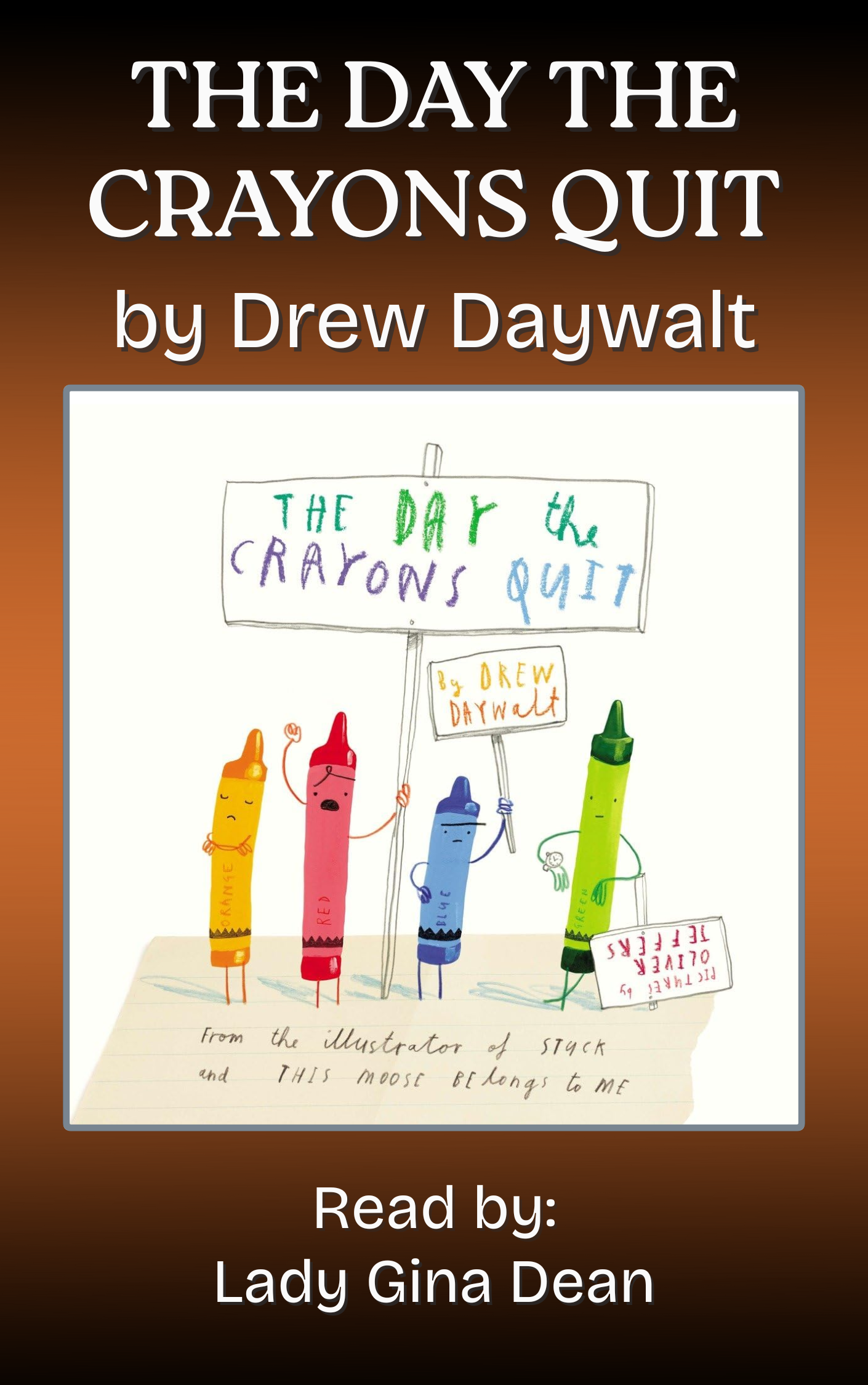 The Day the Crayons Quit Book Cover