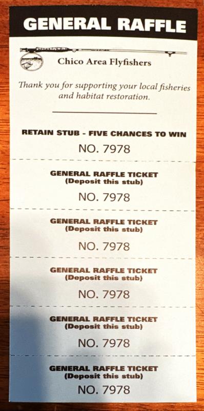 Rainbow Trout Raffle Ticket Packet 2026