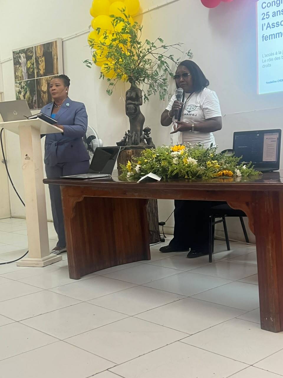 Congrès du 25e anniversaire du CHAIFEJ au Cap-Haïtien