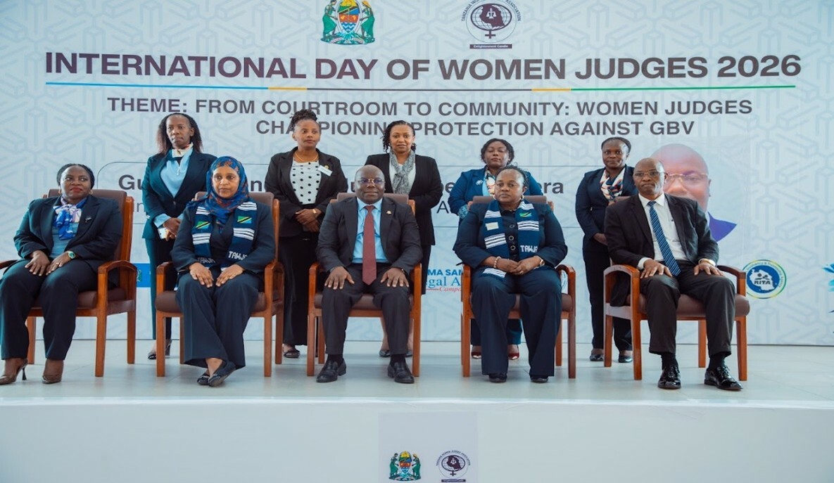 Guest of Honour Hon. Dr. Juma Zuberi Homera with justice sector stakeholders