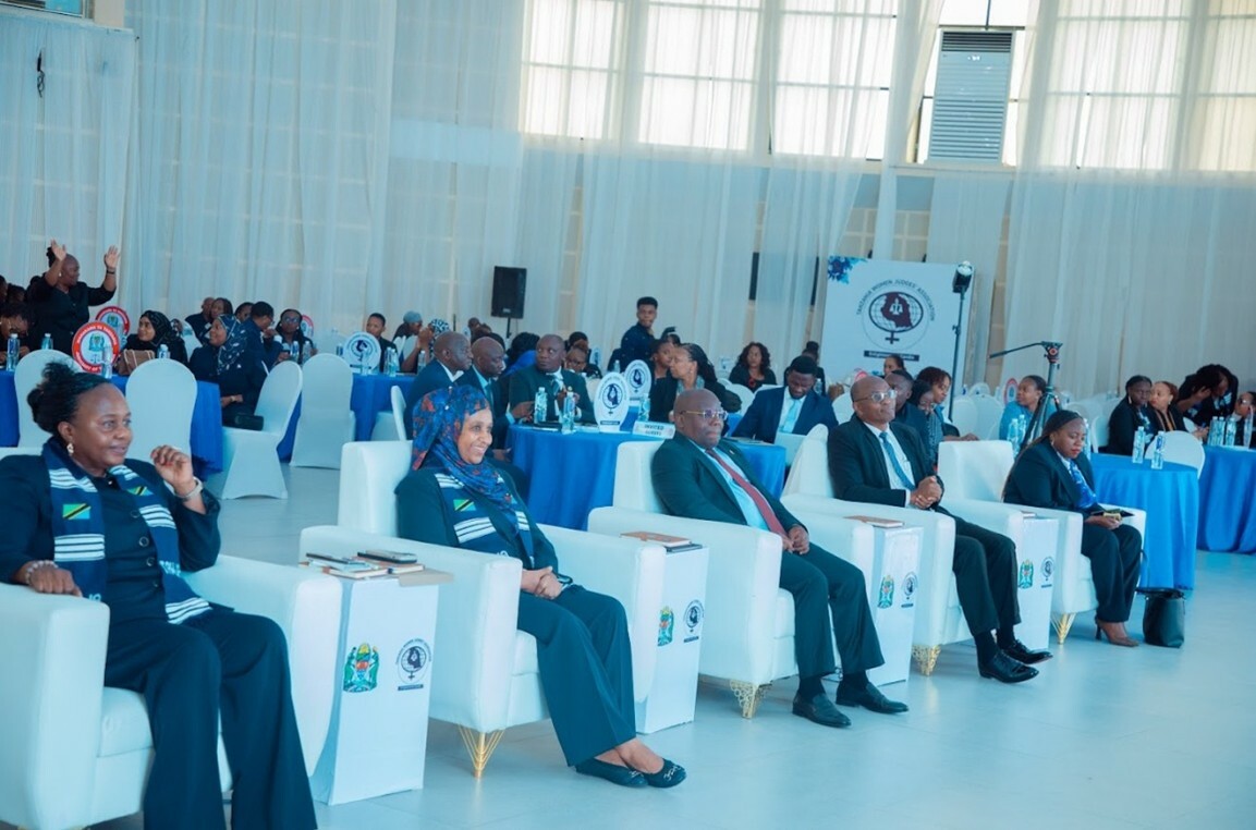 Hon. Dr. Juma Zuberi Homera with Hon. Justice Barke Sehel, Chairperson of TAWJA