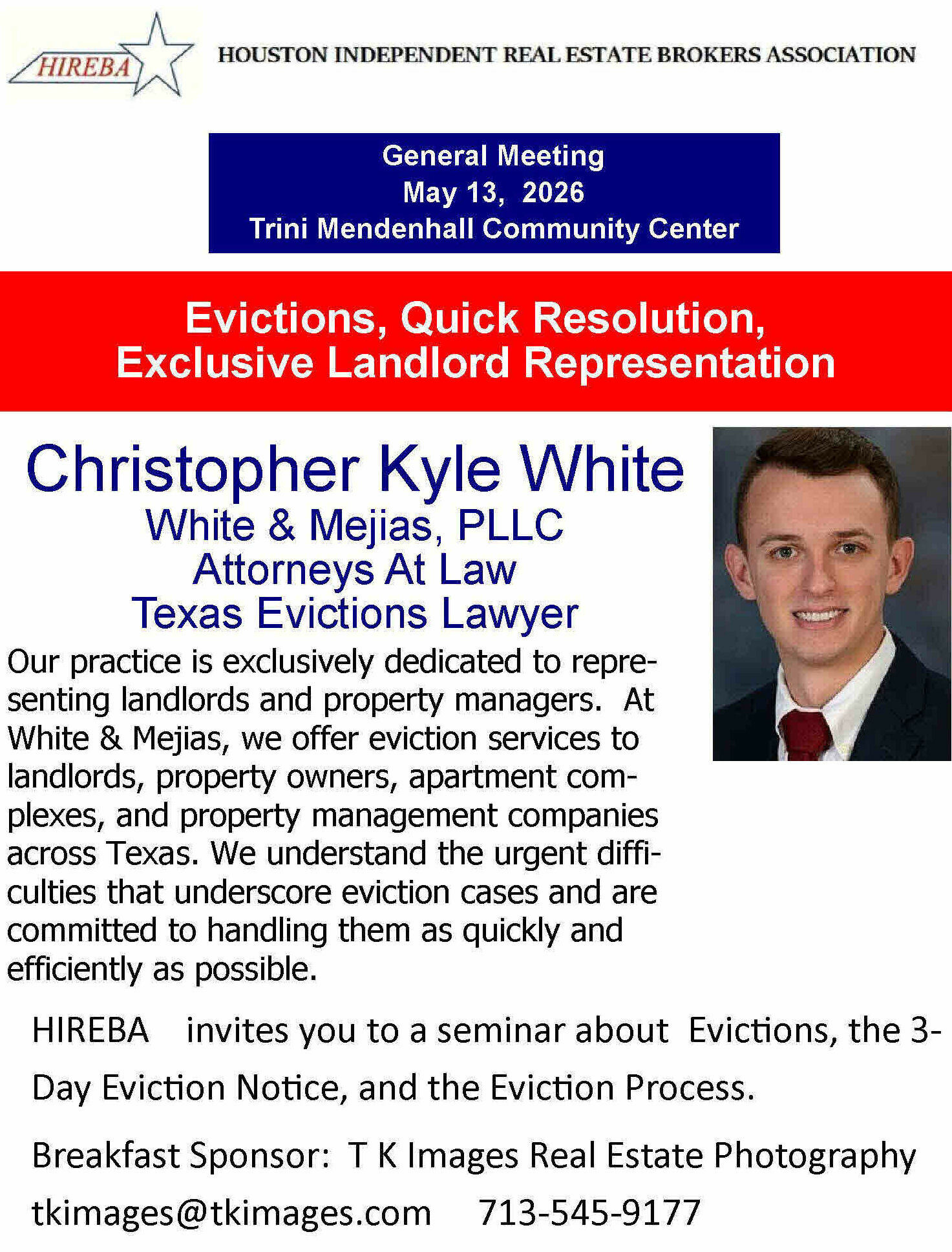 K White May 13, 2026