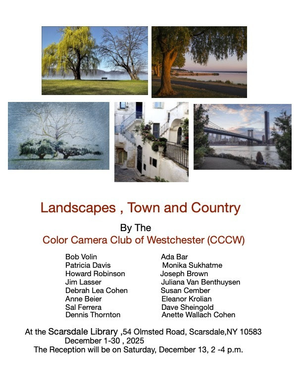 Scarsdale Exhibition December 2025
