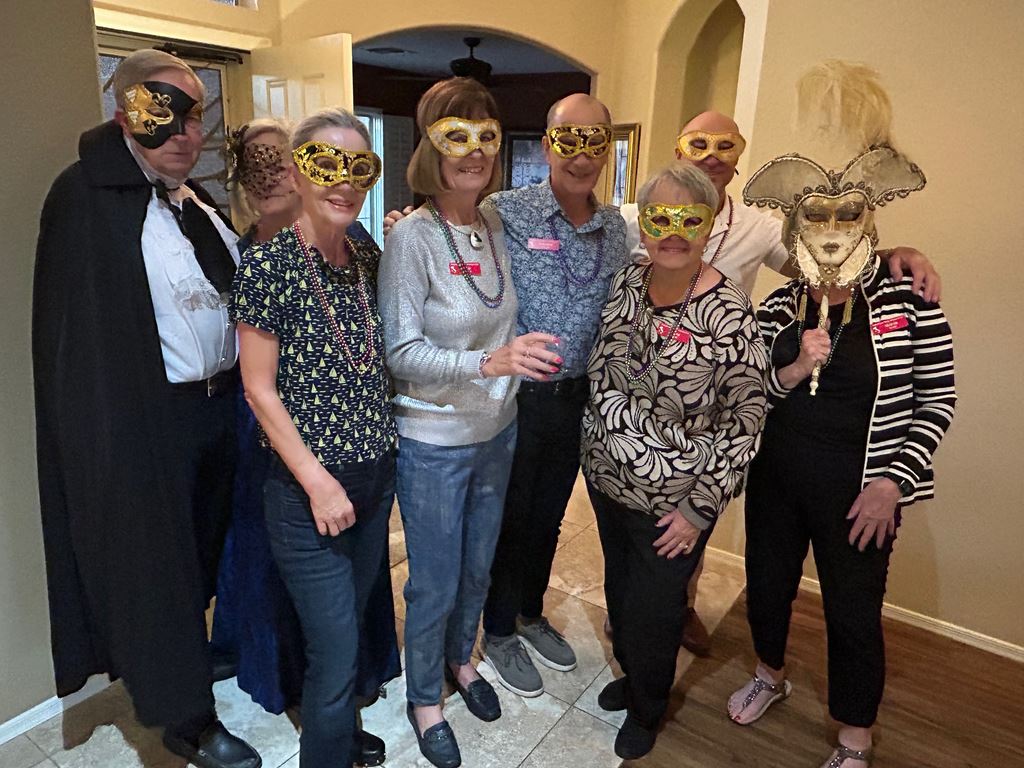 Masked Members @ Melinda Kresek's