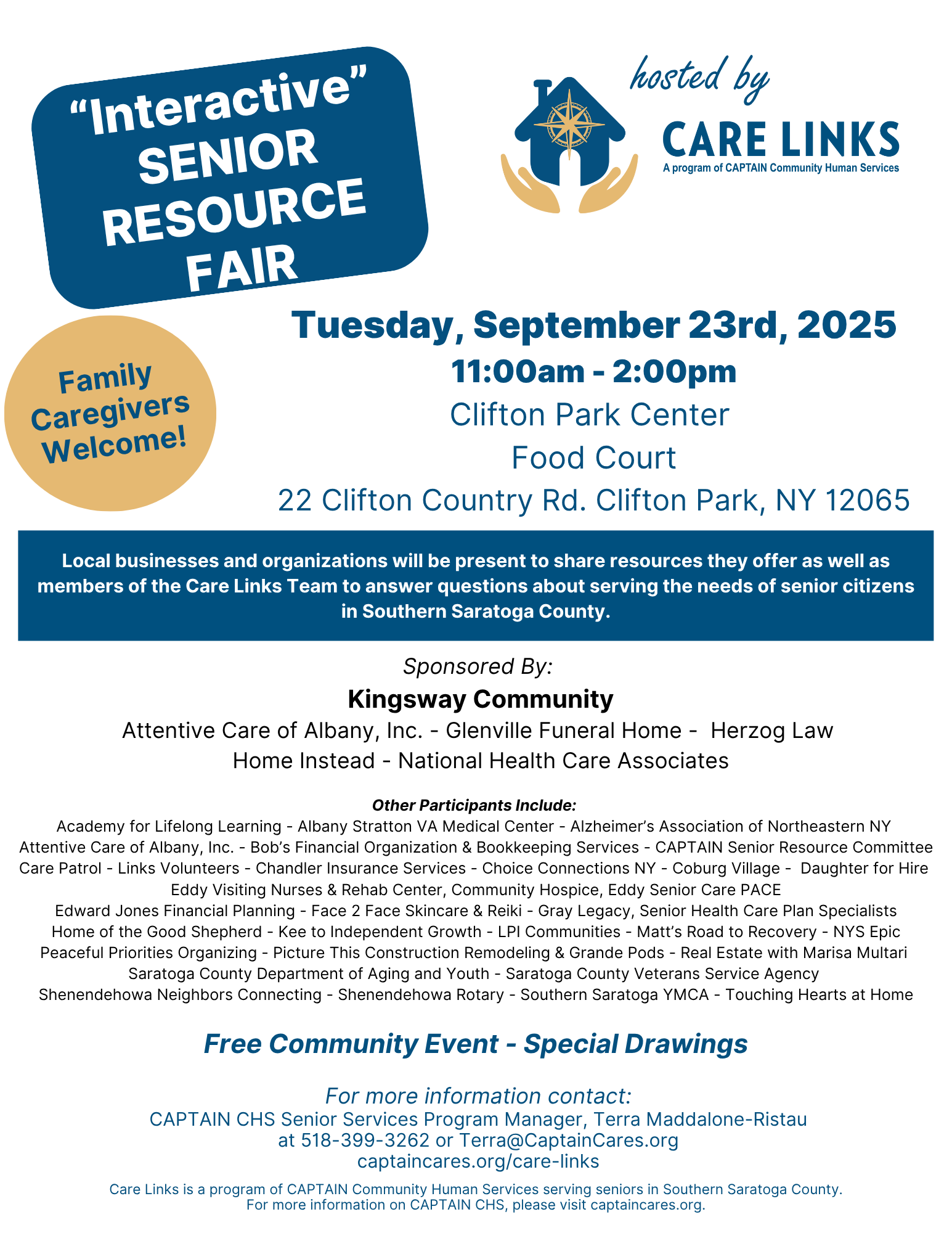 Senior Resource Fair. 2025