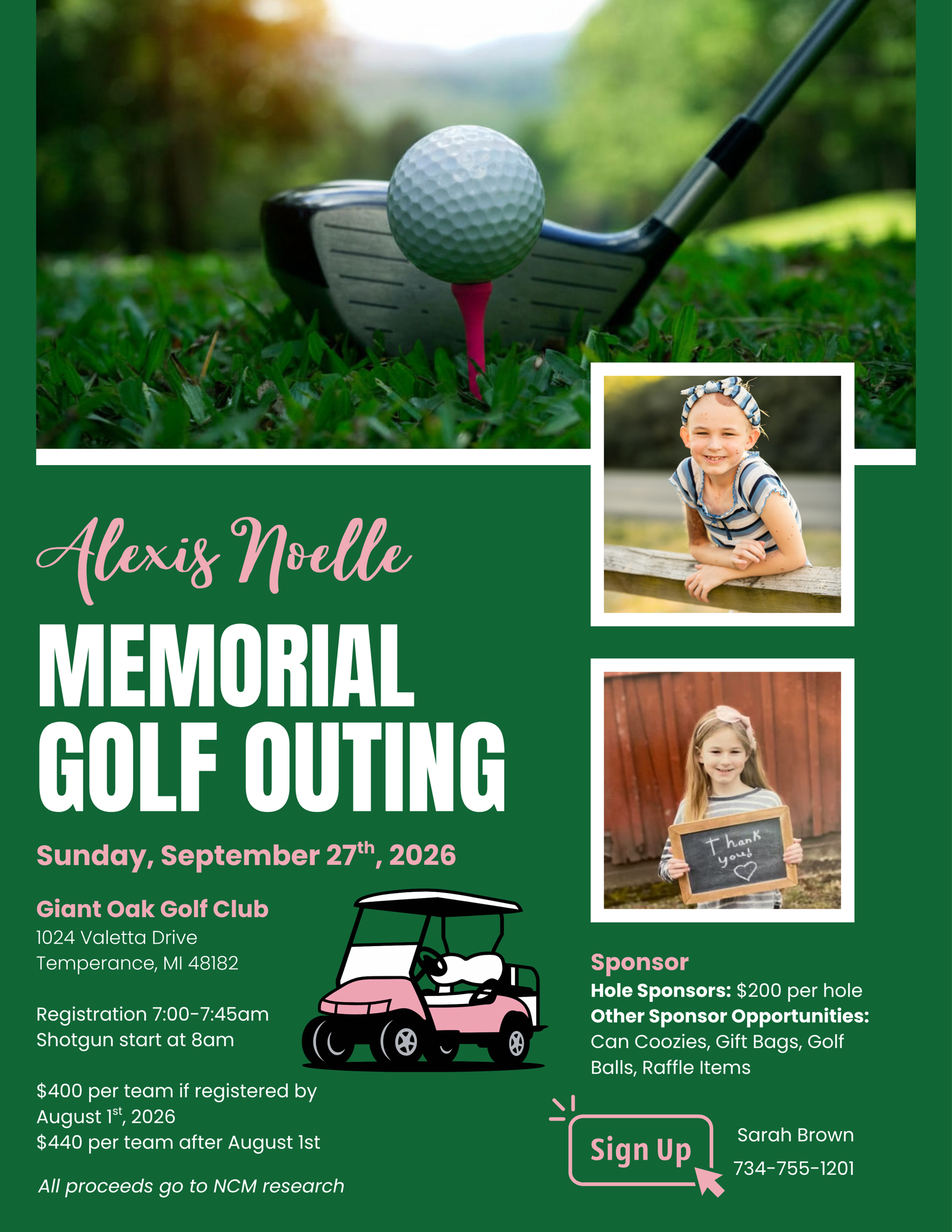 Memorial Golf Outing