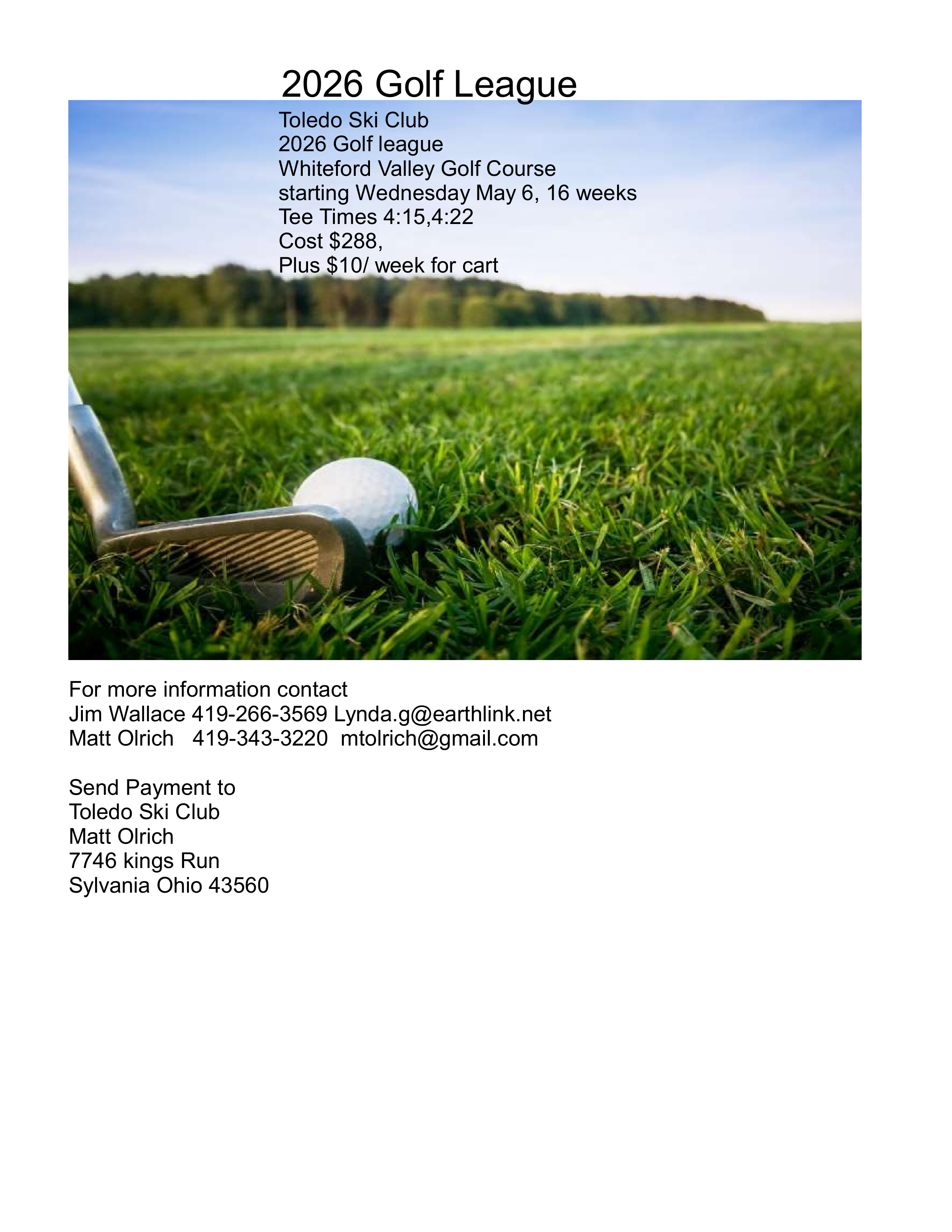 2026 TSC Golf League