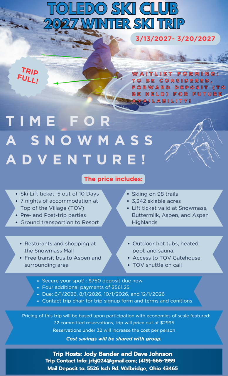 2027 Snowmass Ski Trip