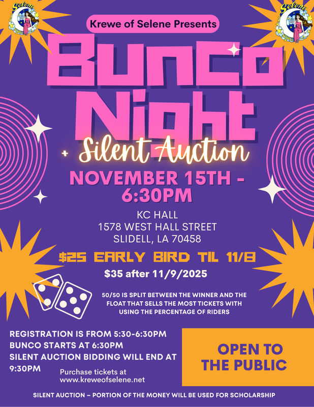 2025 Annual Bunco Tournament & Silent Auction