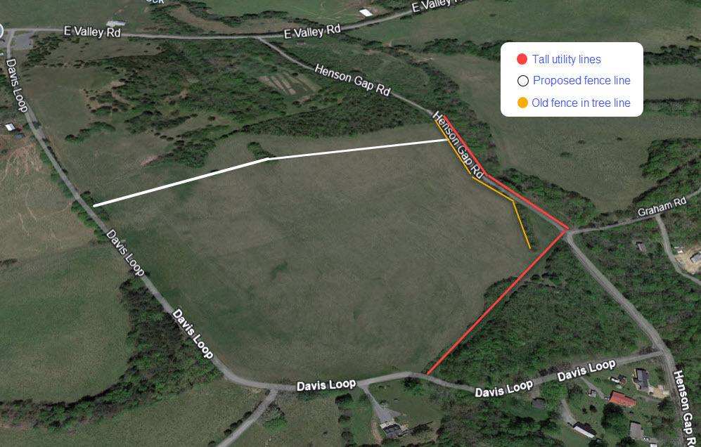 Henson Gap LZ potential obstacles